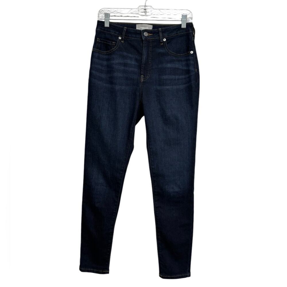 Everlane The Curvy High Rise Skinny Jeans Dark Wash - Size 28